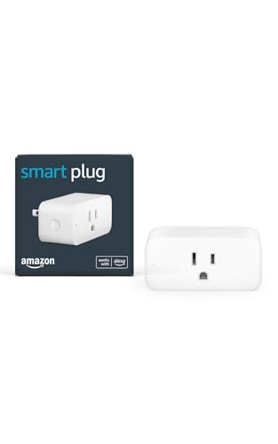 Amazon Smart Plug, Works with Alexa, Simple Setup, Endless Possibilities
