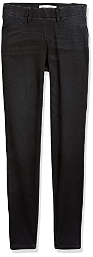 Amazon Essentials Women's Pull-On Stretchy Knit Jegging (Available in Plus Size), Washed Grey, Large