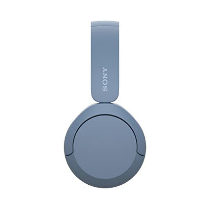 Sony WH-CH520 Wireless Headphones Bluetooth On-Ear Headset with Microphone, Blue