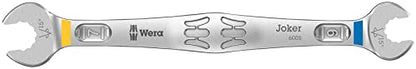 Wera - 05020314001 - Double Open-Ended Wrench Set, 6005 Joker 4 Set 1 Double Open-Ended Wrench Set, 4 Pieces
