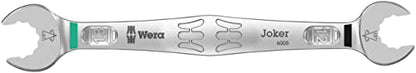 Wera - 05020314001 - Double Open-Ended Wrench Set, 6005 Joker 4 Set 1 Double Open-Ended Wrench Set, 4 Pieces