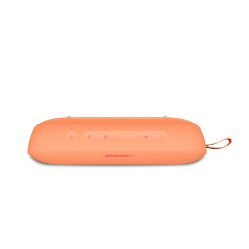 Bose SoundLink Flex Bluetooth Speaker (2nd Gen) - Portable Outdoor Speaker with Hi-Fi Audio, Waterproof and Dustproof, USB-C, Up to 12 Hours Battery Life, Sunset Peach - Limited Edition Color