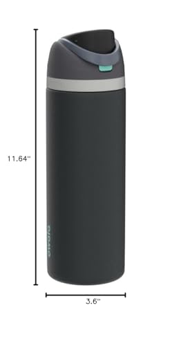 Owala FreeSip Insulated Stainless Steel Water Bottle with Straw for Sports, Travel, and School BPA-Free Sports Water Bottle, 40 oz, Foggy Tide