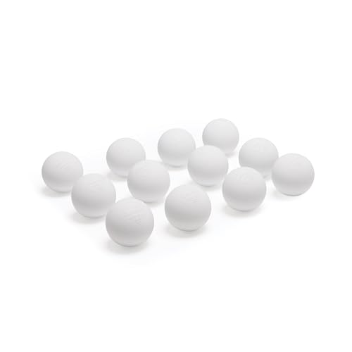 Champion Sports Official Lacrosse Balls, Bulk Pack of 12 - White