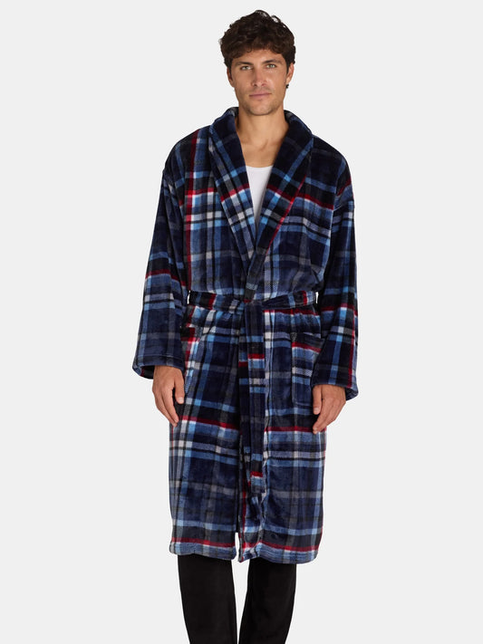 George Men's Sleep Robe, Size One Size