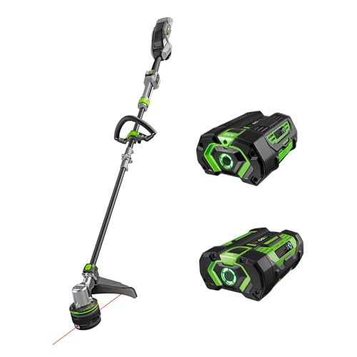 EGO Power+ ST1623T 56-Volt 16-Inch Cordless String Trimmer, 4.0Ah Battery, 320W Charger Included Plus Extra BA1400T 2.5Ah Battery