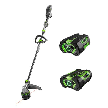 EGO Power+ ST1623T 56-Volt 16-Inch Cordless String Trimmer, 4.0Ah Battery, 320W Charger Included Plus Extra BA1400T 2.5Ah Battery