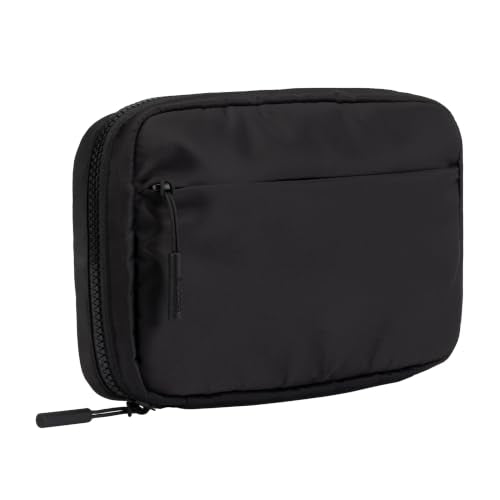 Incase Nylon Accessory and Electronics Organizer Bag - Small Travel Pouch for Cords, Gadgets, Accessories, Compact Tech Bag with Faux-Fur Padded Compartment