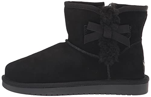 Koolaburra by UGG, Victoria Mini Boot, Black, 4 Little Kid