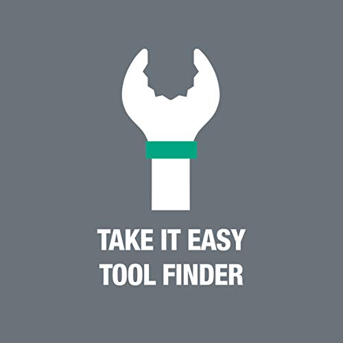 Wera - 05020314001 - Double Open-Ended Wrench Set, 6005 Joker 4 Set 1 Double Open-Ended Wrench Set, 4 Pieces