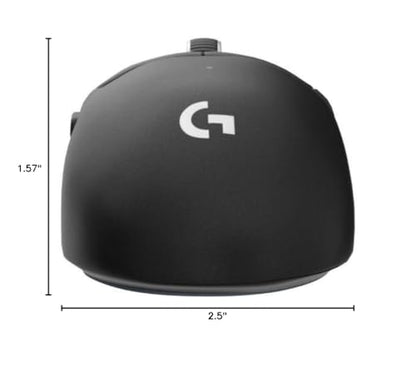 Logitech G PRO X SUPERLIGHT 2 Wireless Gaming Mouse, 60g Pro-Grade with 5 Programmable Buttons, 44k DPI Sensor, 8kHz Report Rate, USB-C Charging for PC/Mac - Black