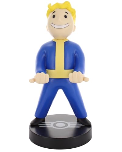 Cableguys Fallout Vault Boy Controller Holder & Phone Stand - Gaming Setup Accessories for Desk and Game Room