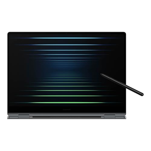 Samsung 16” Galaxy Book5 Pro 360 Copilot+ PC, AI Computer, Intel Core 7 Ultra Processor, 3K AMOLED (2880x1800) Touchscreen, S Pen,120Hz, Dolby Atmos, Student Laptop, Lightweight, All-Day Battery Life