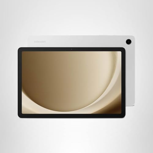 Samsung Galaxy Tab A9+ Plus 11” 64GB Android Tablet, Big Screen, Quad Speakers, Upgraded Chipset, Multi Window Display, Slim, Light, Durable, Kids Friendly Design, US Version, 2024, Silver