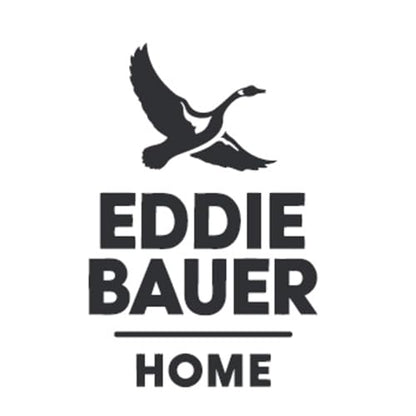 Eddie Bauer - Twin Sheets, Cotton Flannel Bedding Set, Brushed For Extra Softness, Cozy Home Decor (Little Creek Pine Cone Beige, Twin)