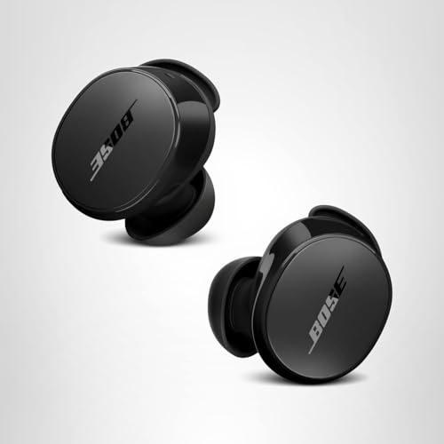 Bose QuietComfort Earbuds - True Wireless Bluetooth Earbuds with Active Noise Cancellation and Mic, USB-C Charging, IPX4 Rating, Up to 8.5 Hours of Playtime, Black