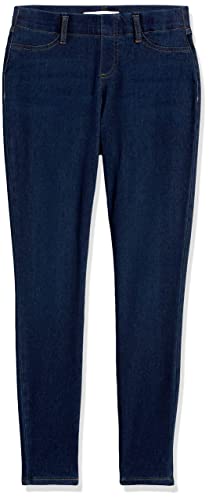 Amazon Essentials Women's Pull-On Knit Jegging (Available in Plus Size), Dark Wash, XX-Large