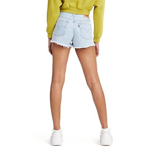 Levi's Women's 501 Original Shorts (Also Available in Plus), Ojai Top-Light Indigo, 28