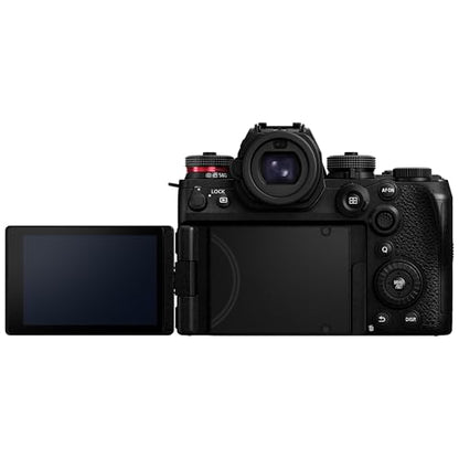 Panasonic LUMIX S1II 6K Digital Camera, Mirrorless Full Frame Camera Hybrid Shooting with 24.1MP, 5.1K 60p Open Gate Video, 15 Stops Dynamic Range, Prores RAW HQ Internal Recording, L-Mount - DC-S1M2