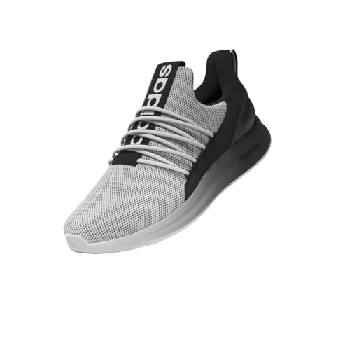adidas Men's Lite Racer Adapt 7.0 Sneaker, White/Black/White, 12