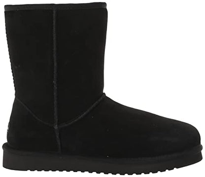 Koolaburra by UGG Women's Victoria Short Fashion Boot, Black, 11 M US