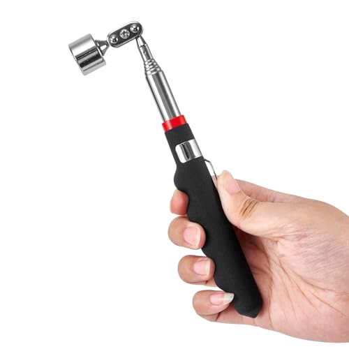 Rotatable Telescoping Magnetic Pick Up Tool -Telescopic Magnet Stick,Useful for Hard-to-Reach,Narrow Space,Mechanic,Automotive,Home- Cool Gadget Christmas Gifts Stocking Stuffers for Men Women Husband