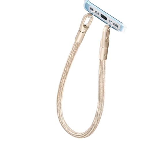 Jynqra Metal Lanyard Clip With Double Rings Attachments Oxidation Patches Phone Attachment For Stylish Accessory
