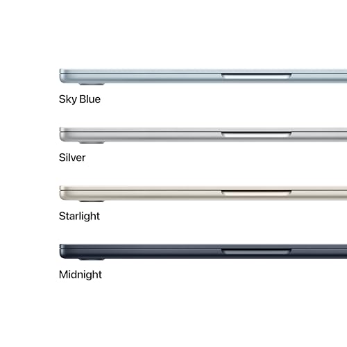 Apple 2026 MacBook Air 13-inch Laptop with M5 chip: Built for AI, 13.6-inch Liquid Retina Display, 16GB Unified Memory, 512GB SSD, 12MP Center Stage Camera, Touch ID, Wi-Fi 7; Starlight