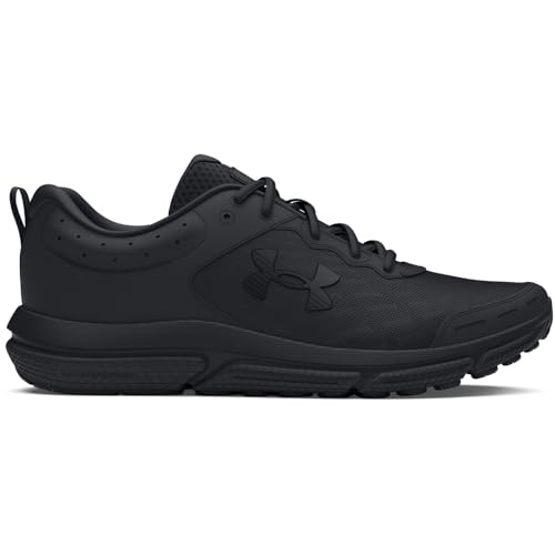 Under Armour Men's Charged Assert 10, (004) Black/Black/Black, 10, US