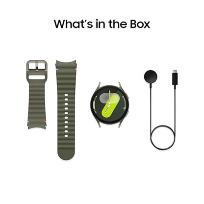 Samsung Galaxy Watch 7 44mm Bluetooth AI Smartwatch w/Energy Score, Wellness Tips, Heart Rate Tracking, Sleep Monitor, Fitness Tracker, 2024, Green [US Version, 1Yr Manufacturer Warranty]