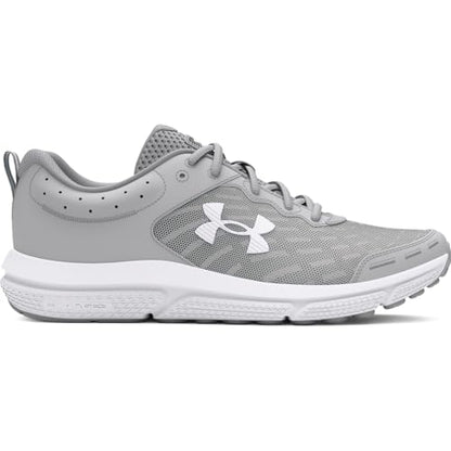 Under Armour Men's Charged Assert 10, (102) Mod Gray/Mod Gray/White, 9.5, US