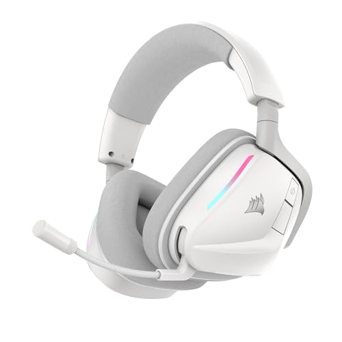 Corsair Void v2 Wireless Bluetooth PC PS5 Switch Gaming Headset - White