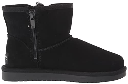 Koolaburra by UGG, Victoria Mini Boot, Black, 4 Little Kid