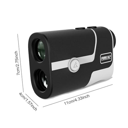 Golf Rangefinder with Slope, 1200 Yards, 7X Magnification, Suitable for Golf, Hunting, Outdoor Sports, with Flagpole Locking Vibration, Magnetic Function, USB-C Charge