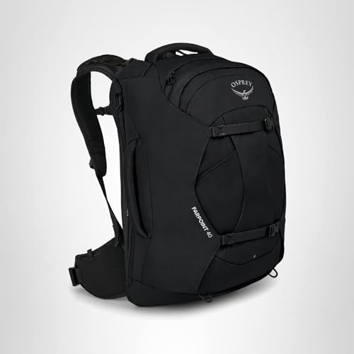 Osprey Farpoint 40L Men's Travel Backpack, Black