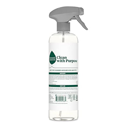 Seventh Generation All Purpose Cleaning Spray Surface Cleaner Lemon Chamomile scent Cuts Grease 23 oz, Pack of 4