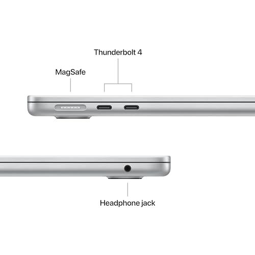 Apple 2026 MacBook Air 13-inch Laptop with M5 chip: Built for AI, 13.6-inch Liquid Retina Display, 16GB Unified Memory, 1TB SSD, 12MP Center Stage Camera, Touch ID, Wi-Fi 7; Silver