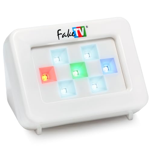 FTV-7 White TV Light Simulator – Security Light & Burglar Deterrent