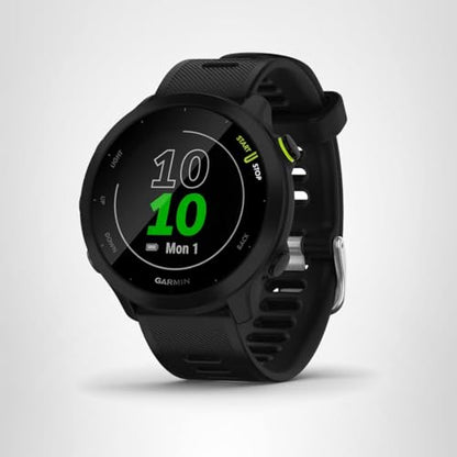Garmin Forerunner 55, GPS Running Watch with Daily Suggested Workouts, Up to 2 Weeks of Battery Life, Black - 010-02562-00
