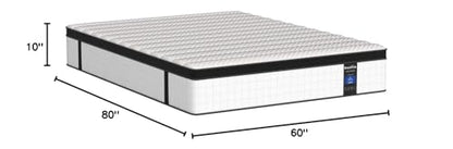 Inofia Queen Mattress, 10 Inch Hybrid Innerspring Double Mattress Cool Bed with Breathable Soft Knitted Fabric Cover, 101 Nights Trial