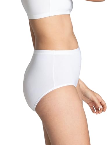 Fruit of the Loom Women's Underwear Breathable Panties (Regular & Plus Size), Brief-Cotton Mesh-6 Pack, 6