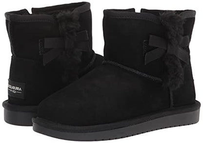 Koolaburra by UGG, Victoria Mini Boot, Black, 4 Little Kid