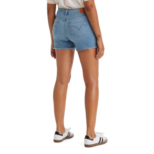 Levi's Women's Mid Length Shorts (Also Available in Plus), I'm Just a Fan, 34