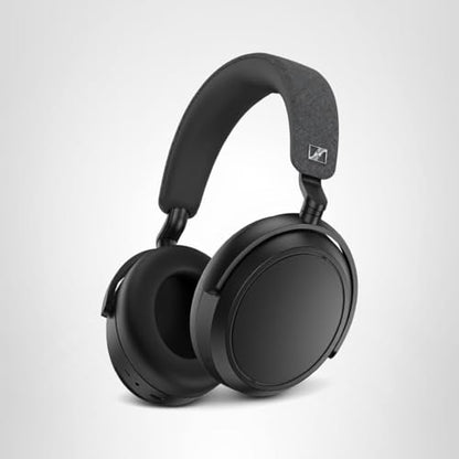 Sennheiser MOMENTUM 4 Wireless Headphones - Bluetooth Headset for Crystal-Clear Calls with Adaptive Noise Cancellation, 60h Battery Life, Lightweight Folding Design, Black