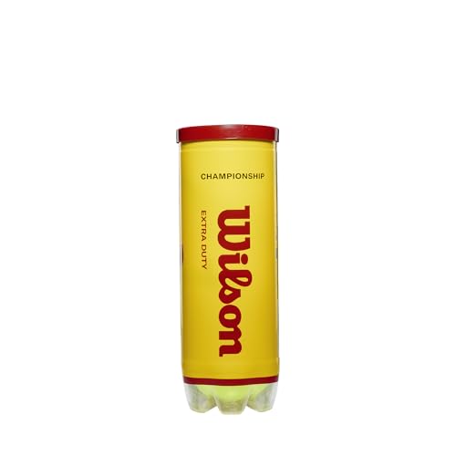 WILSON Championship Tennis Balls - Extra Duty, Single Can (3 Balls)