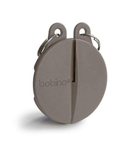 Bobino Zipper Clip | Anti Theft Purse & Backpack Lock | Anti Pickpocket | Travel Essentials | Purse and Backpack Safety | Travel Safety | 2 Pack Slate