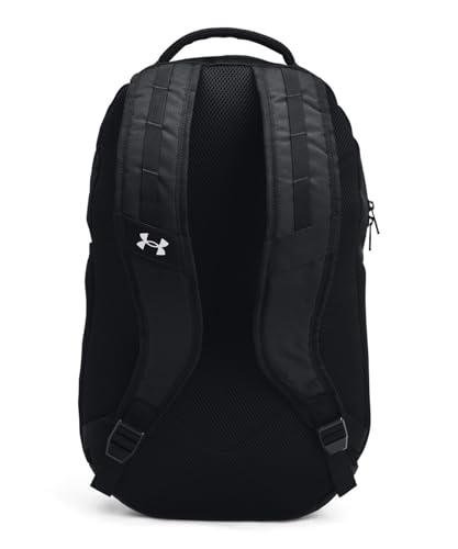 Under Armour Unisex Hustle 6.0 Backpack, 002 BLACK, OSFM