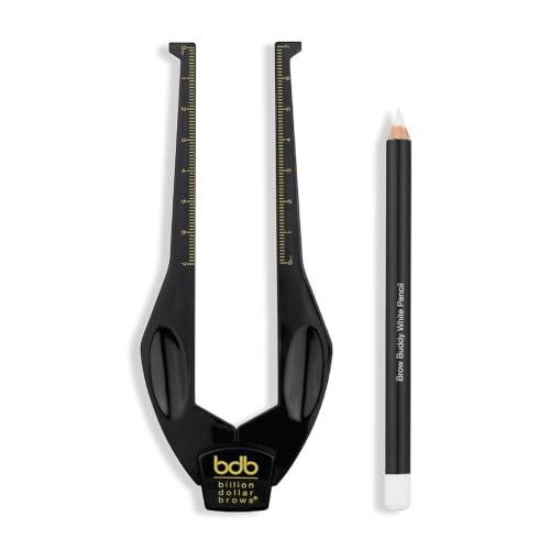 Billion Dollar Brows Brow Buddy Kit Symmetrical Eyebrow Shaping Tool Set