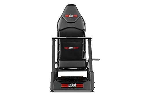 Next Level Racing F-GT Racing Simulator Cockpit. Formula and GT racing simulator cockpit compatible with Thrustmaster, Fanatec, Moza Racing on PC, Xbox and PS