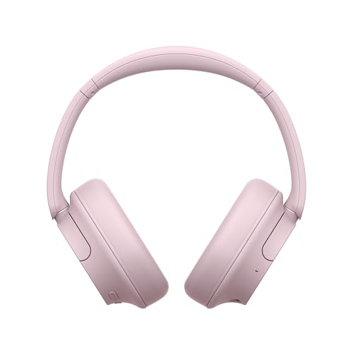 Sony WH-CH720N Wireless Noise Cancelling Over-Ear Headphones, Pink | Comfortable Lightweight Design, Dual Noise Sensor technology, Up to 35 Hrs Battery with Quick Charging, Multipoint Connection